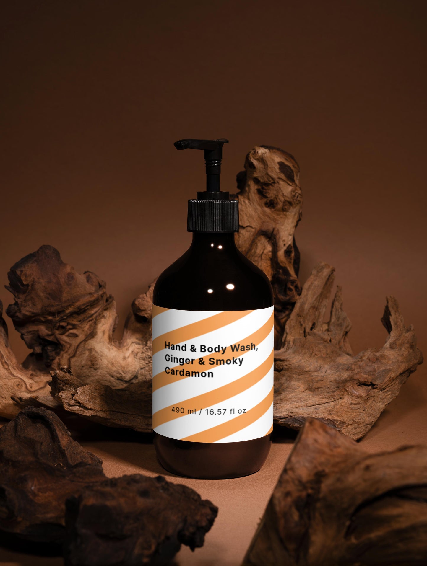 Hand & Body Wash, Ginger & Smoky Cardamom