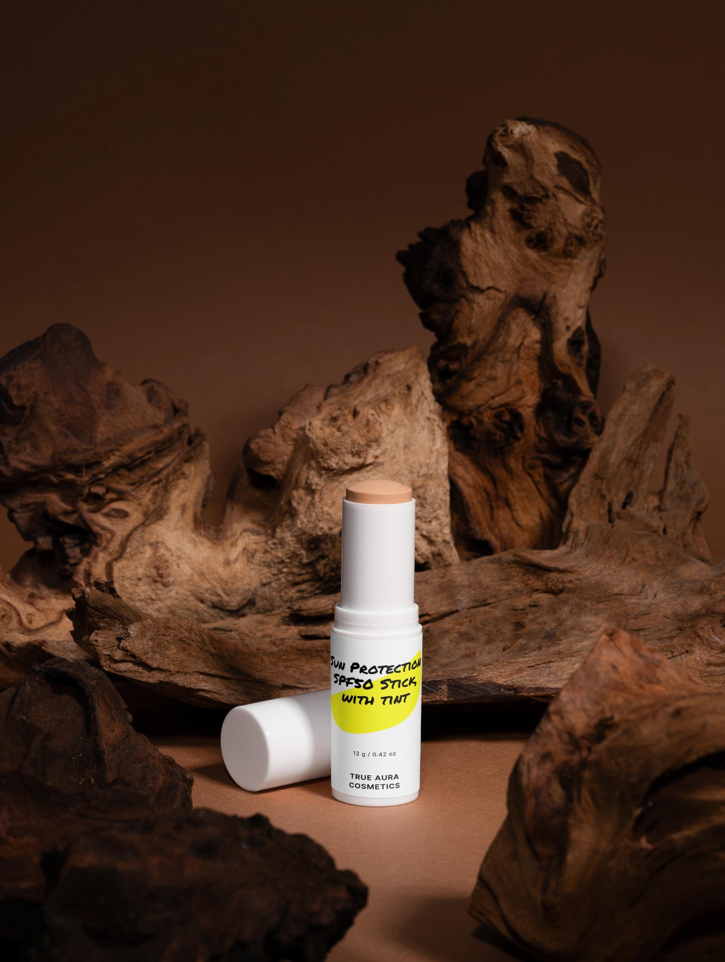 Tinted Sunscreen Stick SPF50 – Mineral Broad-Spectrum Sun Protection